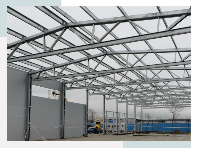 Строительство складов в Нягань от 611 руб. за м²