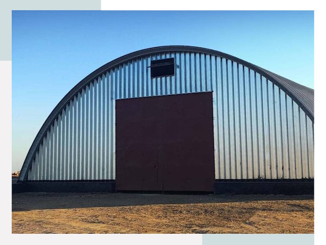 Арочные ангары в Нягани