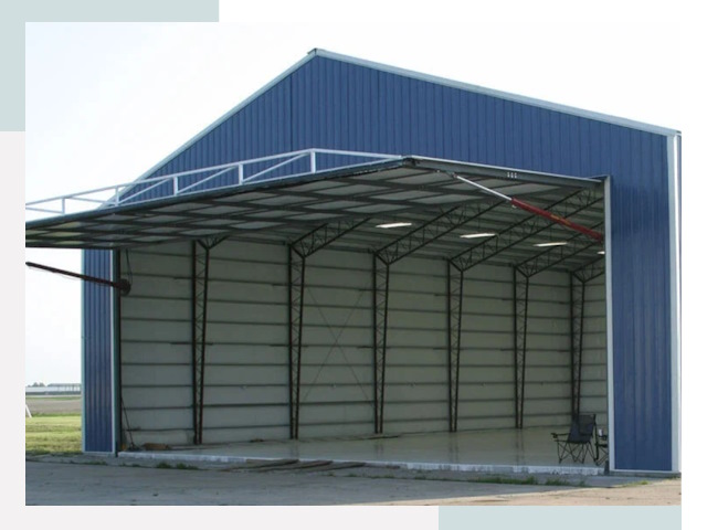 Прямо стенные ангары в Нягани