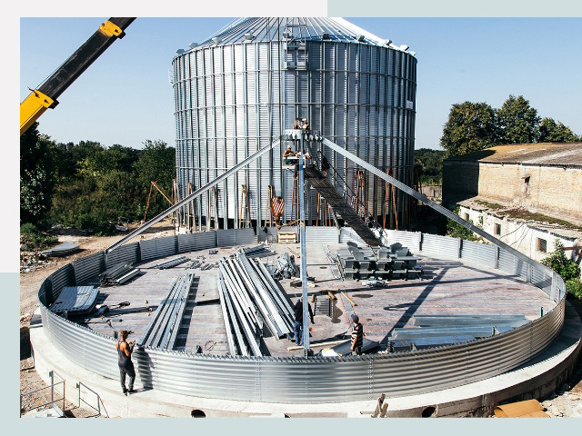 Силосы для зерна в Нягань от 611 руб. - Надёжное хранение