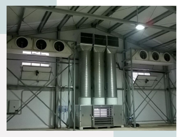 Инженерные системы для ангаров в Нягани