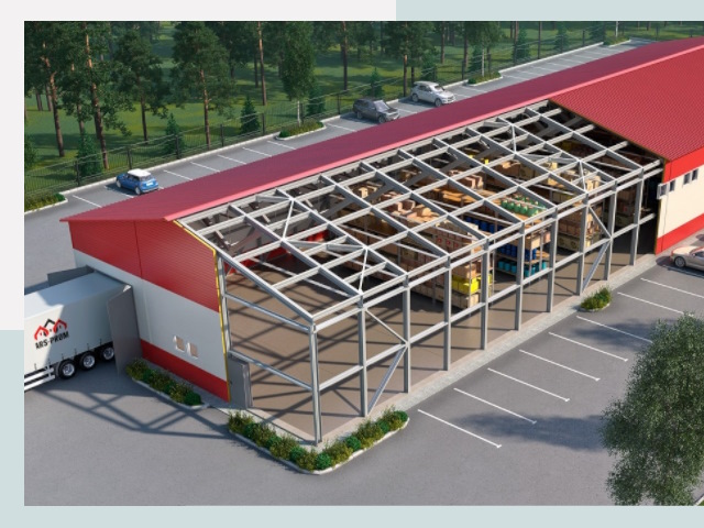 Проектирование ангаров в Нягани от 611 руб.